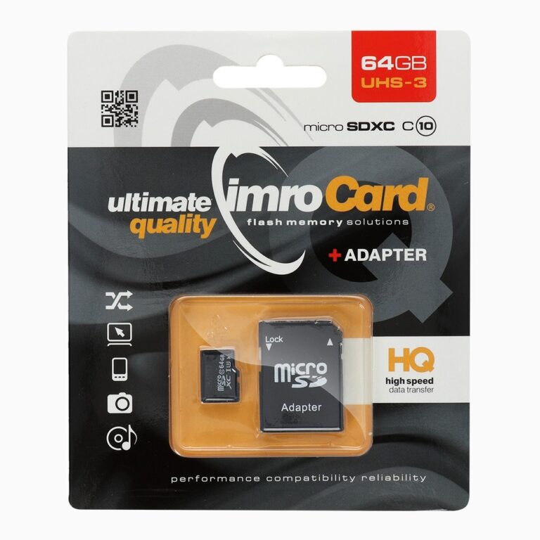 Memory Card Imro microSD16GB with adapter sd