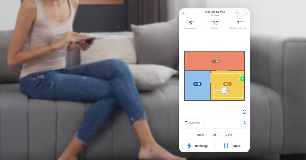 Xiaomi roborock s5 max app
