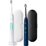 Philips Sonicare ProtectiveClean 5100 Dvojité Balenie White + Navy Blue HX6851/34