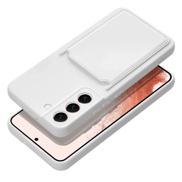 Púzdro na karty pre SAMSUNG A55 5G biele