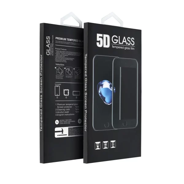 Tvrdené sklo 5D Full Glue iPhone 16 (Privacy) čierne