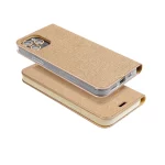 Zlaté puzdro LUNA Book IPHONE 16 Pro Gold
