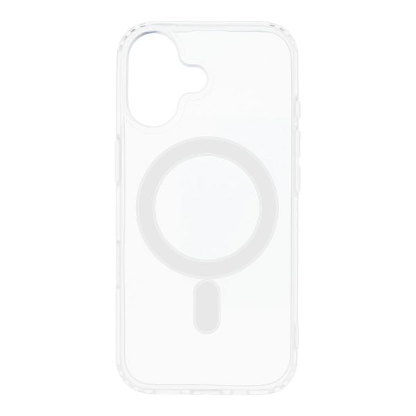 Priehľadný kryt CLEAR MAG COVER (MID) kompatibilný s MagSafe pre IPHONE 17