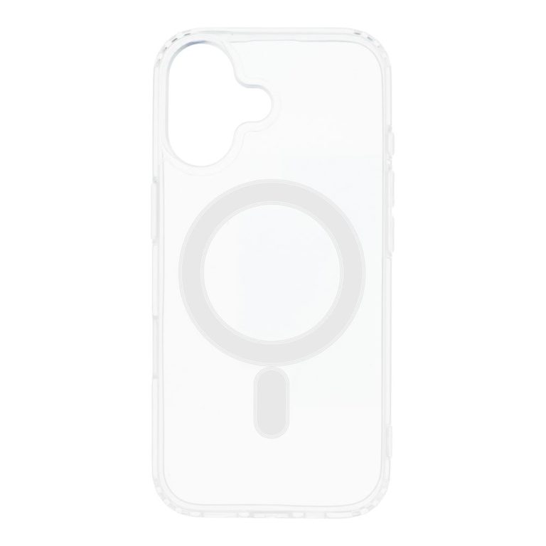 Priehľadný kryt CLEAR MAG COVER (MID) kompatibilný s MagSafe pre IPHONE 17