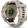 Garmin fenix 8 43mm AMOLED Sapphire Soft Gold with Fog Gray/Dark Sandstone Silicone Band - Image 3