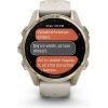 Garmin fenix 8 43mm AMOLED Sapphire Soft Gold with Fog Gray/Dark Sandstone Silicone Band - Image 4