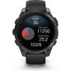 Garmin fenix 8 47mm AMOLED Sapphire Carbon Gray DLC Titanium with Black/Pebble Gray Silicone Band - Image 4