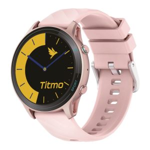 Inteligentné hodinky TITMO O-100 (TFT, volanie cez Bluetooth) ružové 0INT